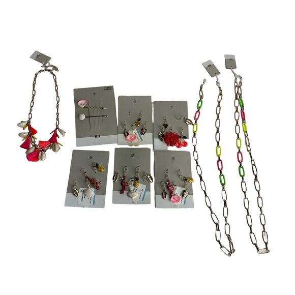 Nordstrom BP tropical charm set Sunglasses Holder Chain Lanyard Lot Necklace main image 7